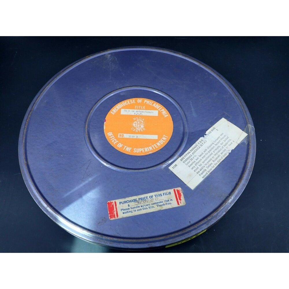 Vintage 16mm Film American Parade FDR The Man Who Changed America  AS IS